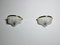French Art Deco Brass and Aluminium Sconces, France, 1940s, Set of 2 3