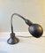 French Anthracite Grey Industrial Desk Lamp by Jumo, 1940s, Image 1