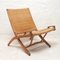 JH512 Folding Chair by Hans J. Wegner for Johannes Hansen, Denmark 1