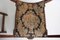 Antiker französischer Dagobert Curule Thron Sessel mit Fußhocker aus Höhlenholz, 1900er, 2er Set 6