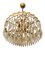 Lustre Style Empire en Cristal, Europe Centrale, 1950s 5