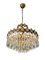 Lustre Style Empire en Cristal, Europe Centrale, 1950s 2