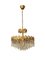 Lustre Style Empire en Cristal, Europe Centrale, 1950s 6