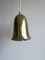 Scandinavian Modern Brass Pendant with Perforated Shade from Borens, Sweden, 1960s 2