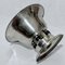 Swedish Art Deco Bowl in Nickel, Silver and Oak from Gab Eskilstuna, 1930s 4