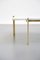 Vintage Coffee Table in Marble & Brass, Image 2