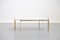 Vintage Coffee Table in Marble & Brass 3