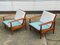 Poltrone Mid-Century in teak, Danimarca, anni '60, Immagine 1