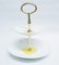 Servidor Daisy Petit Fours vintage, Gien, Francia, Imagen 1