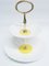 Servidor Daisy Petit Fours vintage, Gien, Francia, Imagen 2