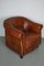 Vintage Dutch Cognac Leather Club Chair 4
