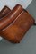 Vintage Dutch Cognac Leather Club Chair 12