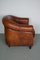 Vintage Dutch Cognac Leather Club Chair 11