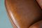 Vintage Dutch Cognac Leather Club Chair 7
