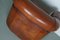 Vintage Dutch Cognac Leather Club Chair 16