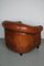 Vintage Dutch Cognac Leather Club Chair 13