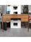 Desk with 4 Drawers and Glass Top by Gio Ponti, Italy, 1959, Image 1