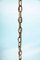 Vintage Glass Hanging Lamp in Crystal & Brass, 1960s 19