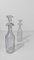 Vintage Silver-Plated Cruet Set with Cut and Beveled Crystal Glass Bottles, 1950s, Set of 5 17