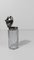 Vintage Silver-Plated Cruet Set with Cut and Beveled Crystal Glass Bottles, 1950s, Set of 5 15