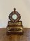 Antique Regency Rosewood Brass Inlaid Mantle Clock, 1820 2