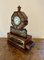 Antique Regency Rosewood Brass Inlaid Mantle Clock, 1820 4