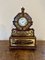 Antique Regency Rosewood Brass Inlaid Mantle Clock, 1820 1