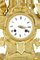 Antique French Ormolu and Marble Figural Mantel Clock, 1870 3