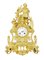 Antique French Ormolu and Marble Figural Mantel Clock, 1870 1