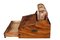 Antique Campaign Camphor Metamorphic Lap Desk, 1860 5