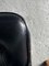 Sedia bassa in pelle nera di Pollock Knoll, 1980, Immagine 8