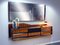 Mid-Century Italian Wall Mounted Sideboard with Mirror by Vittorio Dassi for Dassi Mobili Moderni, 1958, Set of 2, Image 14