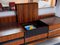 Mid-Century Italian Wall Mounted Sideboard with Mirror by Vittorio Dassi for Dassi Mobili Moderni, 1958, Set of 2, Image 18