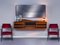 Mid-Century Italian Wall Mounted Sideboard with Mirror by Vittorio Dassi for Dassi Mobili Moderni, 1958, Set of 2, Image 11