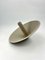 Vaso Solifloer vintage in ceramica beige di Lineasette, Italia, anni '80, Immagine 1