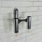 Chrome Wall Lamps attributed to Gaetano Sciolari, Set of 2, Image 2