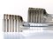 Art Deco Nickel Silver Asparagus Tongs from Broggie, 1930s, Set of 2, Image 2