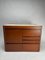 Italian Dry Bar attributed to Angelo Mangiarotti for Molteni in Wood and Marble, 1960s, Image 8
