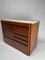 Italian Dry Bar attributed to Angelo Mangiarotti for Molteni in Wood and Marble, 1960s, Image 2