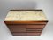 Italian Dry Bar attributed to Angelo Mangiarotti for Molteni in Wood and Marble, 1960s, Image 7