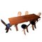 Mesa de comedor Tl58 y sillas Sd57 atribuidas a Marco Zanuso para Poggi, Italia, años 70. Juego de 7, Imagen 1