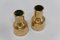 Bougeoirs Mid-Century en Laiton par Jens Quistgaard, Danemark, 1960s, Set de 2 5