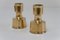 Bougeoirs Mid-Century en Laiton par Jens Quistgaard, Danemark, 1960s, Set de 2 7
