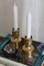 Bougeoirs Mid-Century en Laiton par Jens Quistgaard, Danemark, 1960s, Set de 2 18