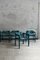 Lacquered Wood Dining Chairs, 1960s, Set of 6 1