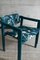 Lacquered Wood Dining Chairs, 1960s, Set of 6 9