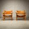 Set of Model Bm2226 Spanish Chairs by Børge Mogensen, Denmark, 1960s 2