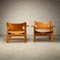 Set of Model Bm2226 Spanish Chairs by Børge Mogensen, Denmark, 1960s 5