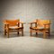 Set of Model Bm2226 Spanish Chairs by Børge Mogensen, Denmark, 1960s 3