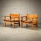 Set of Model Bm2226 Spanish Chairs by Børge Mogensen, Denmark, 1960s 1